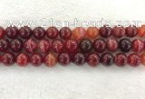 CAA1925 15.5 inches 14mm round banded agate gemstone beads