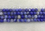 CAA1943 15.5 inches 10mm round banded agate gemstone beads