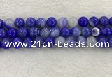 CAA1946 15.5 inches 16mm round banded agate gemstone beads