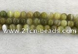 CAA1955 15.5 inches 14mm round banded agate gemstone beads