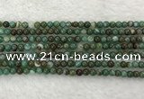 CAA1990 15.5 inches 4mm round banded agate gemstone beads