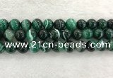 CAA2016 15.5 inches 16mm round banded agate gemstone beads