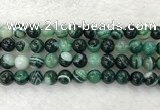 CAA2025 15.5 inches 14mm round banded agate gemstone beads