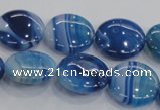 CAA208 15.5 inches 20mm flat round madagascar agate beads