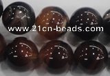 CAA219 15.5 inches 16mm round dreamy agate gemstone beads