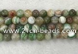 CAA2306 15.5 inches 16mm round banded agate gemstone beads