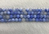 CAA2333 15.5 inches 8mm round banded agate gemstone beads