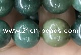 CAA2360 15.5 inches 12mm round moss agate beads wholesale