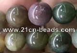 CAA2365 15.5 inches 8mm round Indian agate beads wholesale