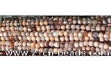 CAA2889 15 inches 6mm faceted round fire crackle agate beads wholesale