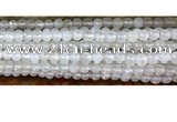 CAA3290 15 inches 6mm faceted round agate beads wholesale