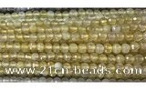 CAA3291 15 inches 6mm faceted round agate beads wholesale