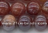 CAA3503 15.5 inches 10mm round AB-color fire agate beads wholesale