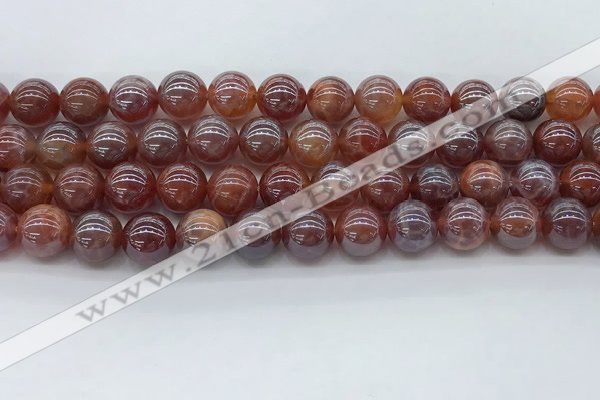 CAA3503 15.5 inches 10mm round AB-color fire agate beads wholesale