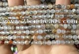 CAA3596 15.5 inches 4mm round dendritic agate beads wholesale