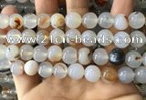 CAA3600 15.5 inches 12mm round dendritic agate beads wholesale