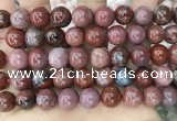 CAA3624 15.5 inches 12mm round Portuguese agate beads wholesale