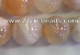 CAA3644 15.5 inches 8mm round sakura agate beads wholesale