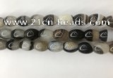 CAA3786 15.5 inches 12*16mm rice agate druzy geode beads