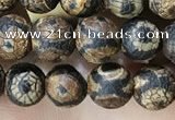 CAA3848 15 inches 6mm round tibetan agate beads wholesale