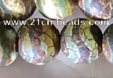 CAA3899 15 inches 10mm round tibetan agate beads wholesale