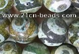 CAA3909 15 inches 10mm round tibetan agate beads wholesale