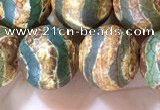 CAA3922 15 inches 12mm round tibetan agate beads wholesale