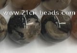 CAA3974 15.5 inches 14mm round sakura agate gemstone beads