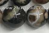 CAA3975 15.5 inches 16mm round sakura agate gemstone beads