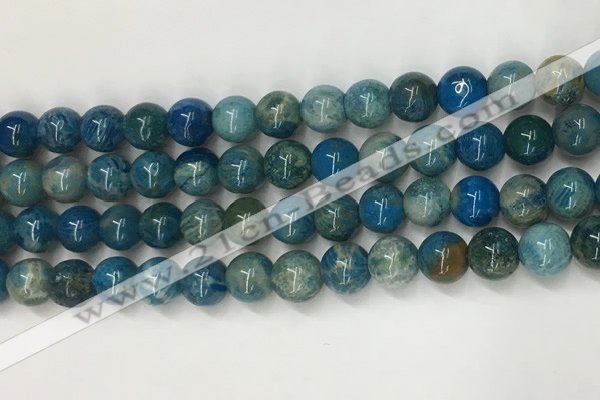 CAA3977 15.5 inches 6mm round chrysanthemum agate beads