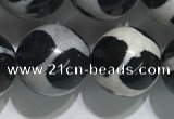 CAA3988 15 inches 12mm round tibetan agate beads wholesale