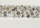 CAA4386 15.5 inches 12mm heart Montana agate beads