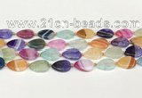 CAA4420 15.5 inches 13*18mm oval agate druzy geode beads