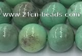 CAA4872 15.5 inches 10mm round grass agate beads wholesale