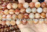 CAA4954 15.5 inches 14mm round Madagascar agate beads wholesale