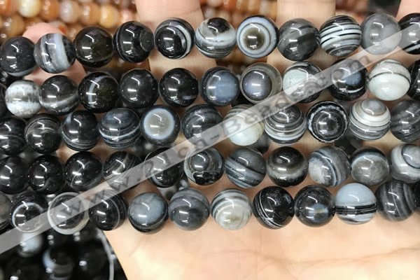 CAA4959 15.5 inches 8mm round Madagascar agate beads wholesale