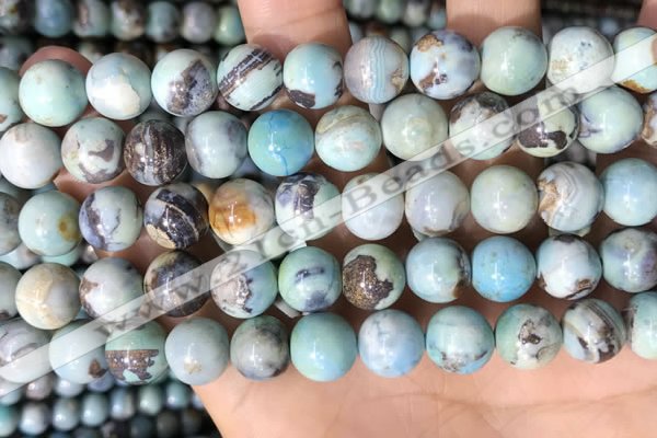 CAA4974 15.5 inches 10mm round agate gemstone beads wholesale