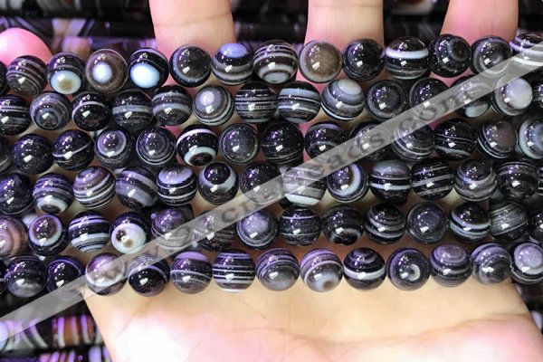 CAA4976 15.5 inches 8mm round Madagascar agate beads wholesale