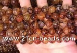 CAA5057 15.5 inches 10mm round dragon veins agate beads wholesale