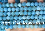 CAA5142 15.5 inches 8mm round dragon veins agate beads wholesale