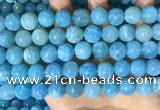 CAA5145 15.5 inches 12mm round dragon veins agate beads wholesale