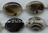 CAA530 15.5 inches 18*25mm oval madagascar agate gemstone beads