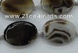 CAA531 15.5 inches 22*30mm oval madagascar agate gemstone beads