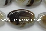 CAA532 15.5 inches 24*34mm flat drum madagascar agate beads