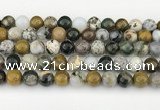 CAA5332 15.5 inches 10mm round ocean agate beads wholesale