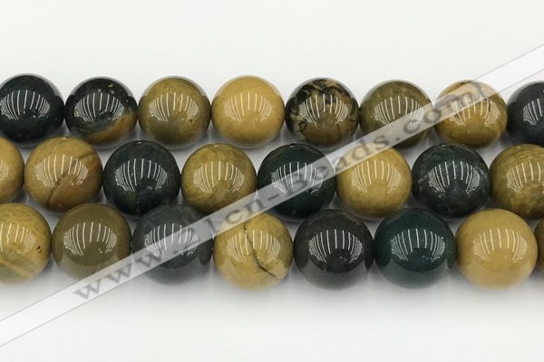 CAA5335 15.5 inches 14mm round ocean agate beads wholesale