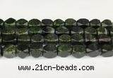 CAA5377 15.5 inches 10*12mm - 11*16mm faceted nuggets agate beads