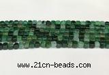 CAA5386 15.5 inches 6*7mm - 8*8mm nuggets agate gemstone beads