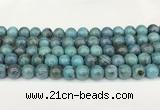 CAA5417 15.5 inches 10mm round agate gemstone beads