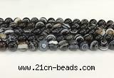 CAA5426 15.5 inches 12mm round agate gemstone beads